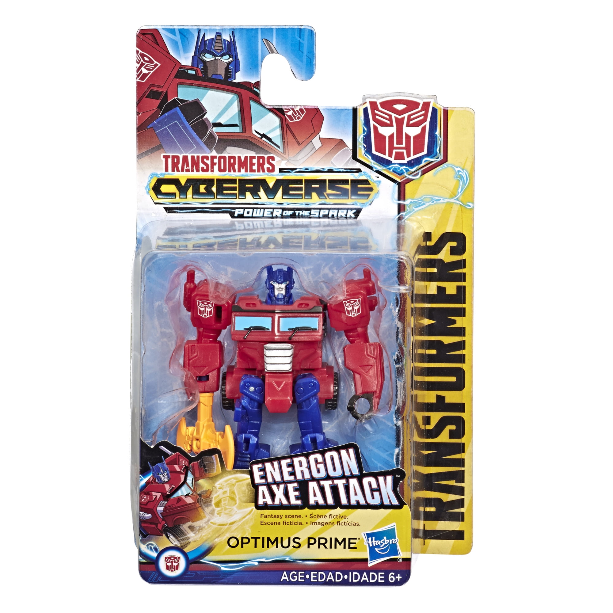 Transformers Cyberverse Scout Optimus Prime Action Figure (3.75")