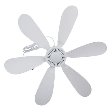 Splihome Portable Ceiling Fan Mini Tent Fan for Rv, Camping, Outdoor Hanging Gazebo Tent Ceiling Canopy Dorm Room Fan