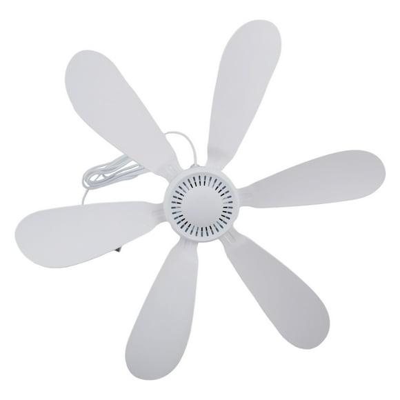 Portable Ceiling Fan Mini Tent Fan For RV, Camping, Outdoor Hanging Gazebo Tent Ceiling Canopy Dorm Room Fan