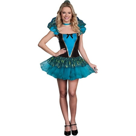 Miss Peacock Adult Halloween Costume - Walmart.com.
