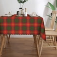 thumbnail image 3 of Rectangle Table Cloth, Clan Burns Tartan Resistant Washable Tablecloth Decorative Table Cover for Dining, Indoor and Outdoor, 3 of 6
