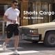 thumbnail image 2 of Short Bermuda Moda Bolsas Cargo Casual De Twill Para Hombre, 2 of 8