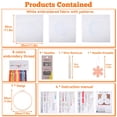 thumbnail image 4 of Bewildely Kit de práctica de punto de cruz, ingredientes seguros, artesanía exquisita, práctica de punto de bordado, no tóxico Juguetes Educativos, 4 of 6