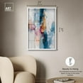 thumbnail image 5 of Petal Pink and Ocean Blue II Shadowbox Print Modern Wall Decor by Art Remedy, White Frame, 24 x 36, 5 of 7