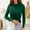 Army Green, variant on Amidoa Long Sleeve Sweaters for Women Slim Green Lightweight Workout Solid Casual Sweaters Women's Cardigans/Sweaters L
