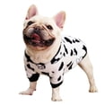 thumbnail image 2 of Cheers.US Puppy Sweater Soft All-match Decorative Flannel Black White Cow Dog Sweater Stylish, Comfortable, Lovely for Pets, 2 of 9