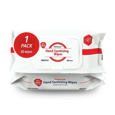Mediwiper (80 Wipes) Hand Wipes
