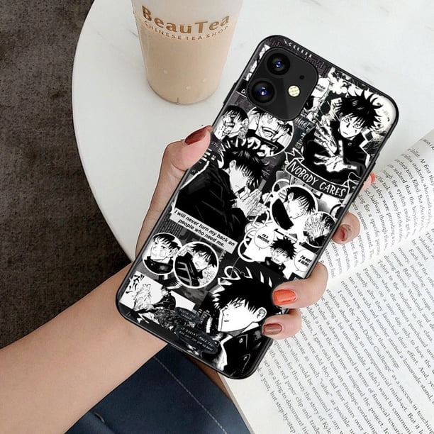 Jujutsu Kaisen Fushiguro Megumi Para iPhone 11 12 13 Pro Max 12 13Mini Funda De Silicona Suave Para Teléfono
