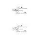 thumbnail image 3 of Yuarrent Wall Decal Indoor Self-adhesive Scene Layout Ornament Sentence Sticker Room Adornments Living Window Adorn English Background Como se muestra 2piezas, 3 of 6