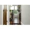 thumbnail image 2 of Regalo Easy Step Extra Tall Walk Thru Baby Safety Gate, Fits Openings 29-36.5 Inches, Black, 2 of 6