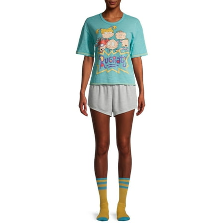 Rugrats Women's Licensed Pajama Set, 3-Piece