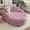 Pink, variant on Christopher Knight Home 51" Modern Chaise Lounge Sofa Bed, Tufted Chenille Couch with Pillows, Champagne