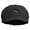 Black, variant on Light Airplane Embroidered Cotton Elastic Big Size Newsboy Cap - Red 2XL-3XL