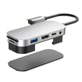 thumbnail image 1 of HUB USB leyfeng para iPad Gris con puerto USB C y HDMI 4K, 1 of 8