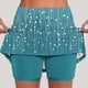thumbnail image 5 of Pantalones Cortos de Cintura Alta para Mujeres Que Imprimen Ligeros Joggers Delgados con Bolsillos para el Uso Diario Casual de Verano, 5 of 5