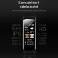 thumbnail image 2 of Pulsera deportiva inteligente C5 con pantalla táctil única TFT de 0,96 pulgadas y Bluetooth 4,0, IP67, 2 of 8