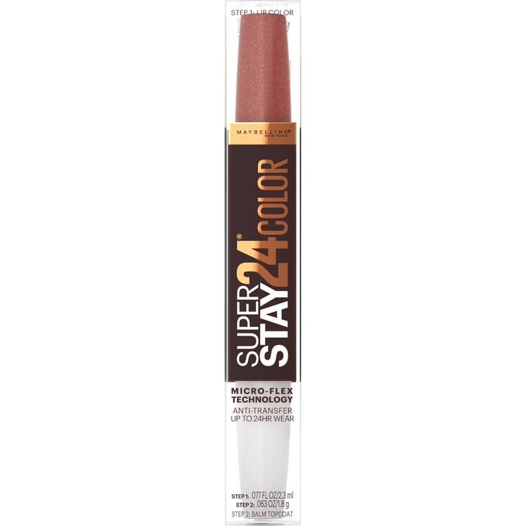 SuperStay Mocha Maybelline Lipstick, Moves 24 2-Step Liquid
