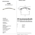 thumbnail image 2 of Alno D1476-8-BRZ Fiore 8 Inch Appliance/Cabinet Pull Bronze, 2 of 2