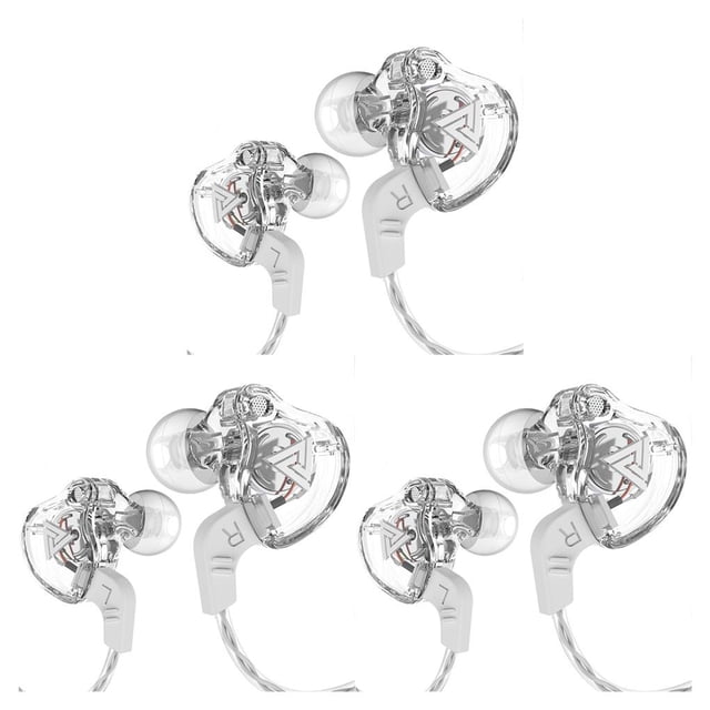 Sidaley Auriculares con cable In-Ear HiFi Estéreo Sonido Deporte Auriculares para correr Video MP4 Auriculares para teléfono móvil Blanco Type1 NO1