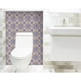 thumbnail image 2 of 8" X 8" Blue Taupe Nova Removable Peel and Stick Tiles, 2 of 9