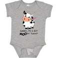 thumbnail image 3 of Inktastic Sorry, I'm a Bit Moody Today Cute Cow Pun Boys or Girls Baby Bodysuit, 3 of 5
