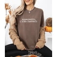 thumbnail image 3 of Apparently, I Like Football Shirt for Women Football Tailgating Graphic Tee for Adults Espresso Shirt Adult 2XL, 3 of 4
