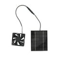thumbnail image 3 of Solar Panel Fan Exhaust Air Ventilation Heat Dissipation Tool for Greenhouse Shed, 3 of 14