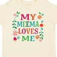 thumbnail image 4 of Inktastic My Meema Loves Me Girls Girls Toddler T-Shirt, 4 of 5