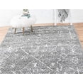 thumbnail image 3 of Unique Loom 3139390 Tribal Moroccan Nomad Plush Area Rug, 8 x 10 Feet, Gray/Ivory, 3 of 5