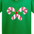 thumbnail image 4 of Inktastic Candy Canes and Holly Christmas Youth T-Shirt, 4 of 5