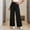 Black, variant on Dolkfu Straight-Leg Women'S Pants Minimalist Regular Black High-Waist Joggers Pants Solid Elastic Waist Modern Outdoor Pants Black,L