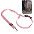 thumbnail image 4 of Cinturón de Seguridad para Mascotas, Cinturón de Seguridad Ajustable Párrica Reposacabeza Con Fuerte Hebilla Giratoria, Práctica Correa de Seguridad Reflectante de Nailon para, 4 of 7