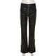 thumbnail image 5 of Pantalones largos ajustados de PU para mujer, pantalones de pierna recta, pantalones largos de mujer, pantalones de cuero, 5 of 6