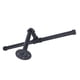 thumbnail image 4 of Percha suspensión de hierro industrial montada en la pared firme de 19 pulgadas duradera para lavaderos para balcones ANGGREK Otros, 4 of 7