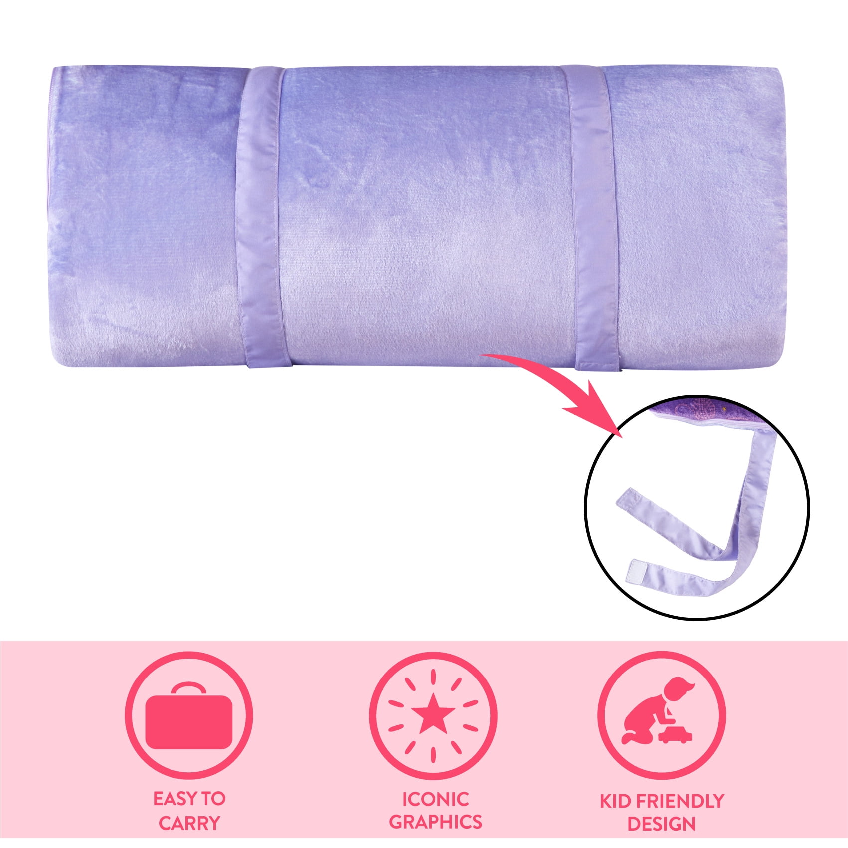Disney Wish, Kids Faux Fur Figural Slumber Bag