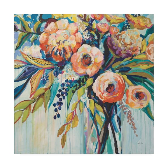 Trademark Fine Art 'Color Celebration' Canvas Art by Jeanette Vertentes