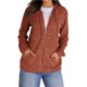 thumbnail image 3 of Suéteres para Mujer, Sudaderas de Punto de Larga con Cremallera, Sudaderas Acanaladas, Sudaderas Casuales Holgadas con Bolsillo. Naranja M, 3 of 8