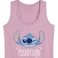 thumbnail image 3 of Disney - Lilo & Stitch - Stitch's A Pastel Cutie - Women's Racerback Tank Top, 3 of 5