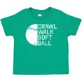thumbnail image 3 of Inktastic Crawl Walk Softball Boys or Girls Baby T-Shirt, 3 of 5