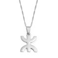 thumbnail image 1 of Collar de mujer, collares con colgante de símbolo de bereberes africanos, joyería de estilo Kabyle bereber africano, plata kaili Sencillez, 1 of 4