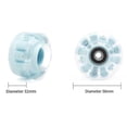 thumbnail image 5 of Roller Skate Wheels with Wrench Outdoor Light Up Wheels Blue, 5 of 5