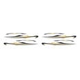 thumbnail image 1 of Becaristey Easy To Attach Car Accessory Cool Style And Personalized Fashionable Decorative Black and Gold 2Set, 1 of 6