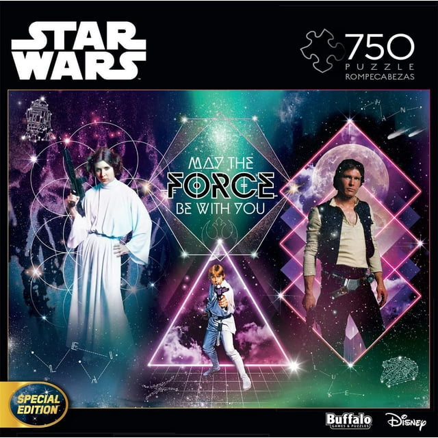 Buffalo Games – Star Wars series - The Galactic Trio - 750 Piece Jigsaw Puzzle