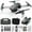Black, variant on KQJQS Drone with Camera and Screen Remote, 1080P HD WiFi FPV RC Quadcopter with Altitude Hold, 360° Obstacle Avoidance, LED Light, 3 Speed, for Kids & Adults