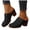 Black, variant on Women's Closed Toe Chunky Heel Clogs Comfortable Elegant Platform Wedge Sandal Wide Toe Box Non Slip Dress Shoes