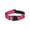 Red, variant on Reflective Adjustable Neoprene Padded Dog Collar with Secure Buckle for Medium Sized Comfortable Nylon Pet Collars
