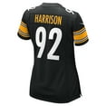thumbnail image 3 of Women's Nike James Harrison Black Pittsburgh Steelers Retired Game Jersey, 3 of 4