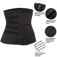 thumbnail image 6 of Vaslanda Neoprene Sauna Waist Trainer Corset Sweat Belt for Men Weight Loss Compression Trimmer Workout Fitness Activewear, 6 of 8