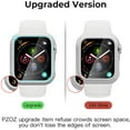 thumbnail image 5 of Compatible for Apple Watch Series SE2 /6 /5 /4 /SE 44mm Case with Screen Protector Accessories Slim Guard Thin Bumper Full Coverage Matte Hard Cover Defense Edge for iWatch Women Men GPS (White), 5 of 5