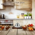 ACDANC 2026 New Ceramic Butter Dish with Lid - Butter Container for ...